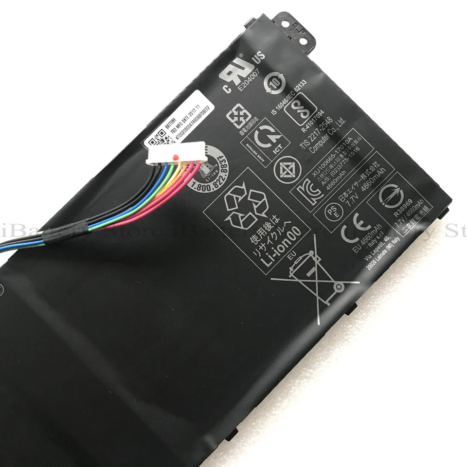 Подлинная батарея AP16M5J для Acer Aspire 3 A315-21 A315-51 ES1 A114 A315 KT.00205.004 | Компьютеры и офис