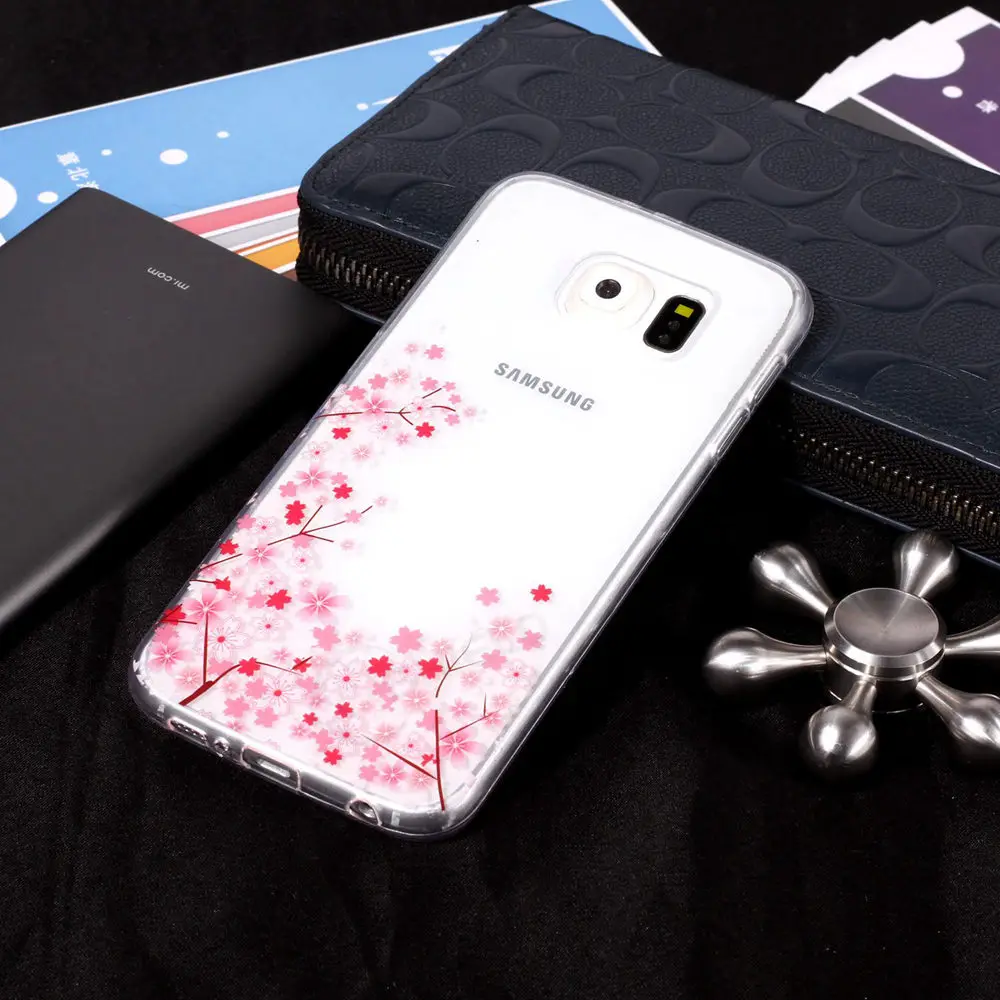 Soft Fitted Case for Samsung Galaxy S6 S 6 G920 G920F G920FD Painting Phone G920W8 SM-G920F SM-G920FD Silicone Cover |
