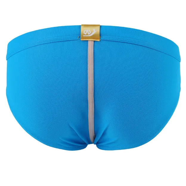 Бренд WJ Мужское нижнее белье трусы короткое сексуальные плавки пенис мешок