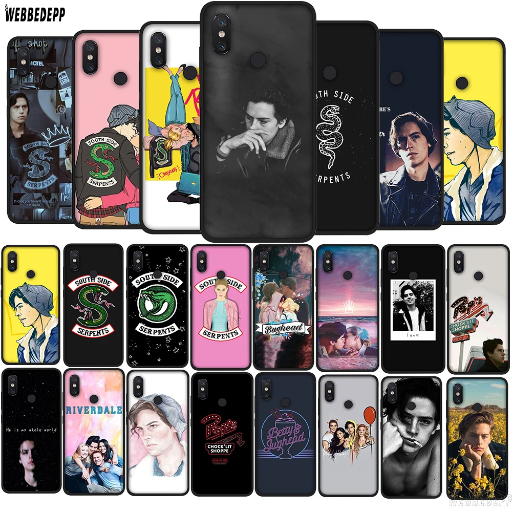 Чехол WEBBEDEPP с принтом «ривердейл ТВ Southside Serpent» из ТПУ для Xiaomi Redmi 5A 6A S2 5 Plus для Redmi Note 5 6 7 Pro, мягкий чехол