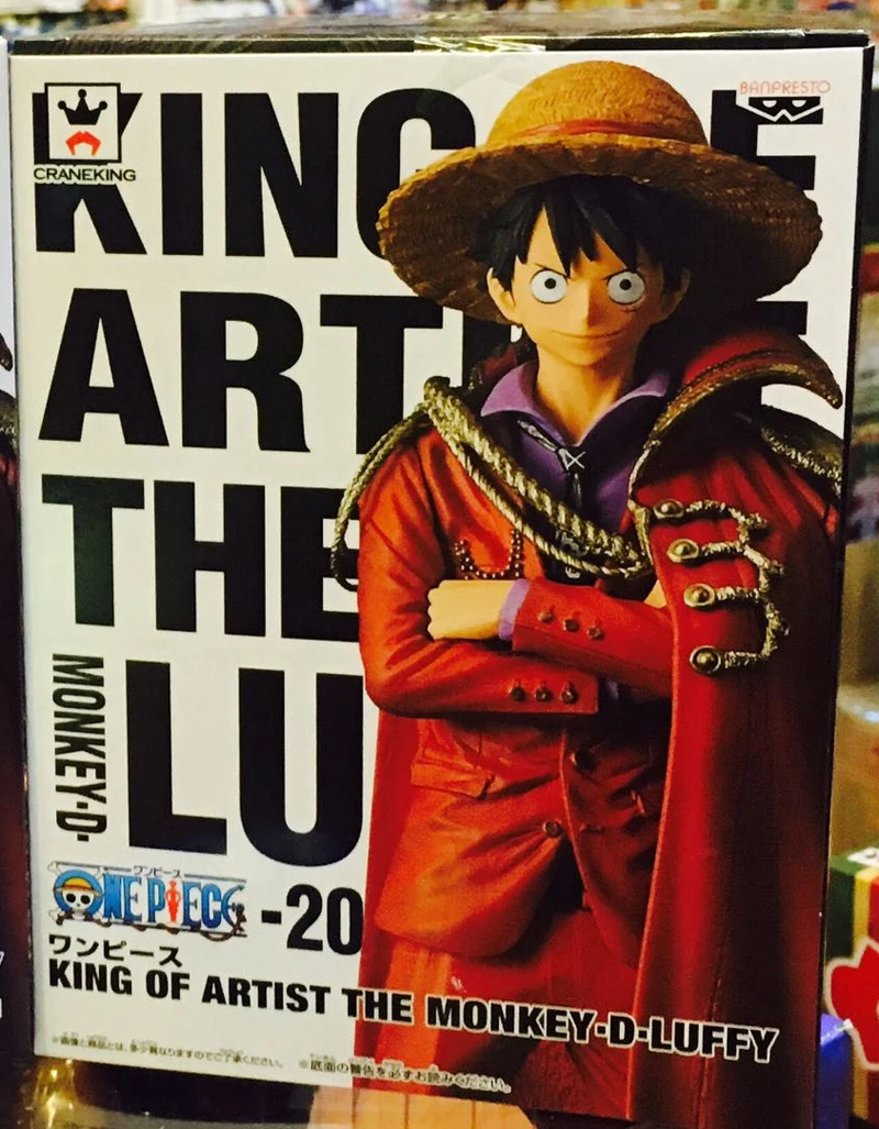 100% оригинальная Коллекционная Фигурка bansoon KING OF ARTIST KOA-The Monkey D. Luffy 20th Limited от ONE PIECE |
