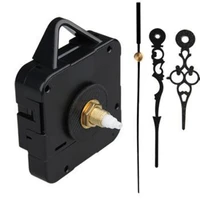 1set 8mm c874 diy quartz clock movement kit spindle mechanism shaft hanging watch repair replacement with hands