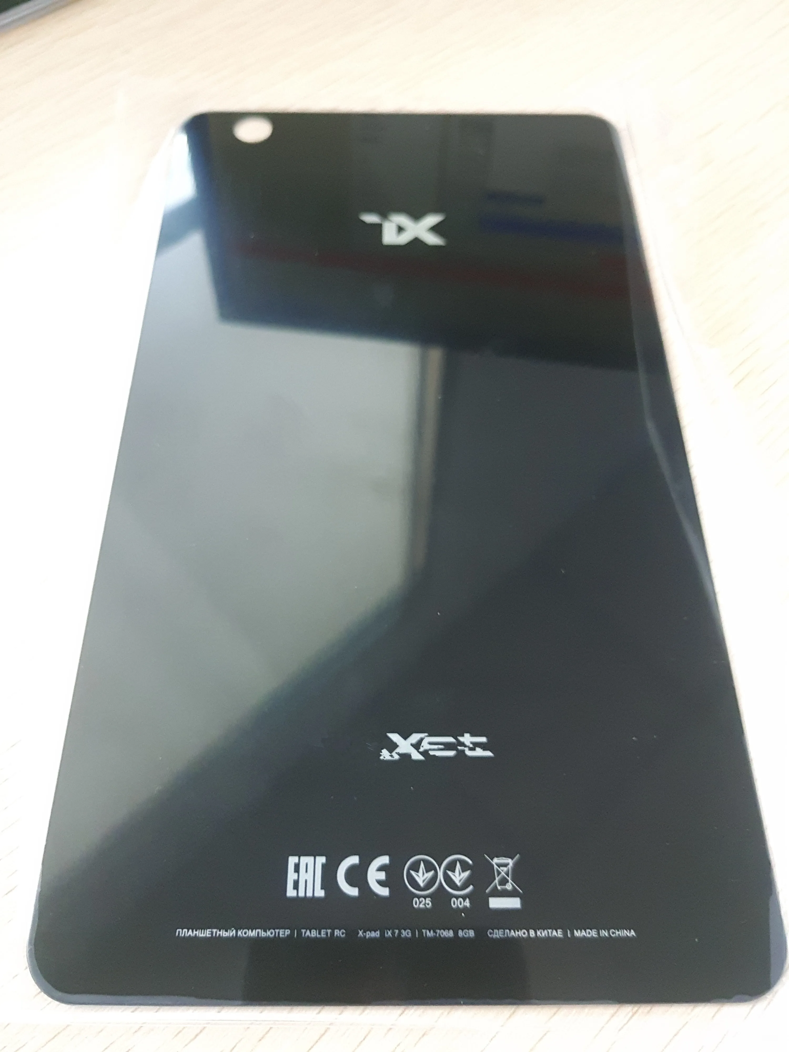 7-дюймовая стеклянная задняя крышка для Texet TM-7068 X-pad ix 7 3G, замена  стеклянной панели
