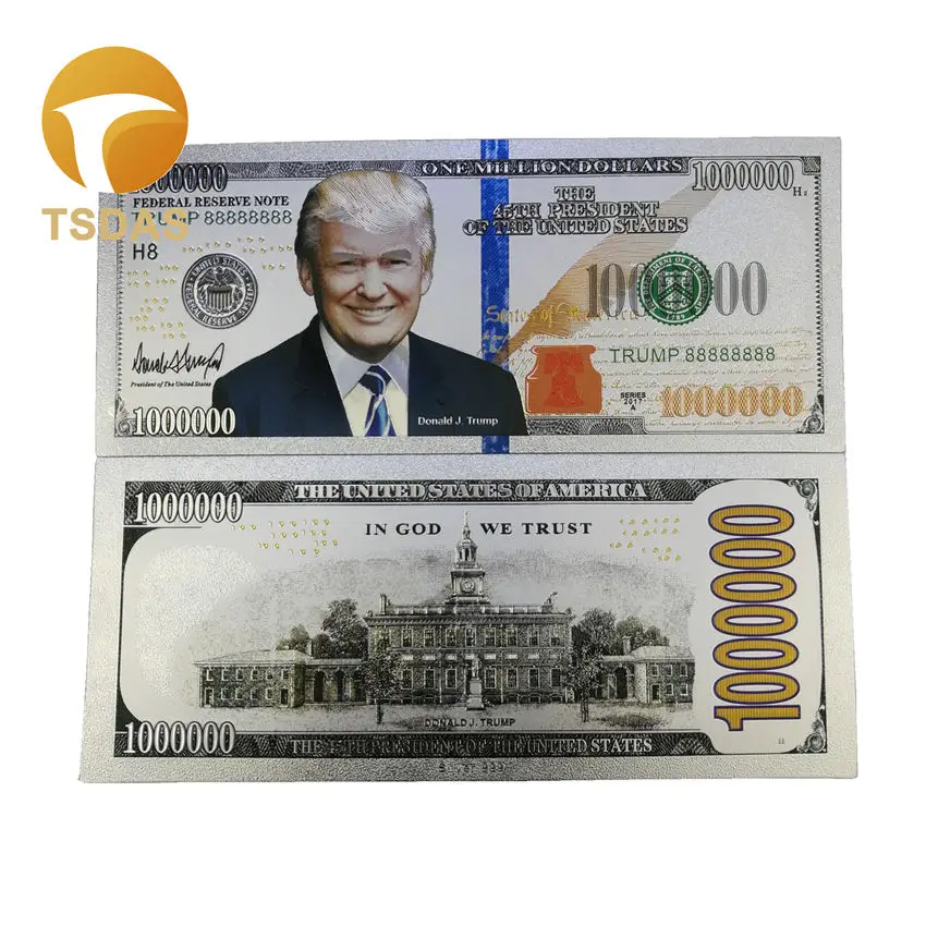 11 Красочные золотые банкноты США$100 доллар сувенир подарок золотые банкноты - Цвет: 11