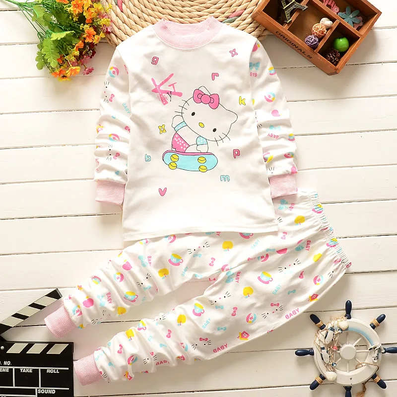 children boys clothing sets 2018 spring new girls tracksuits cotton baby clothes cartoon suits for | Детская одежда и обувь