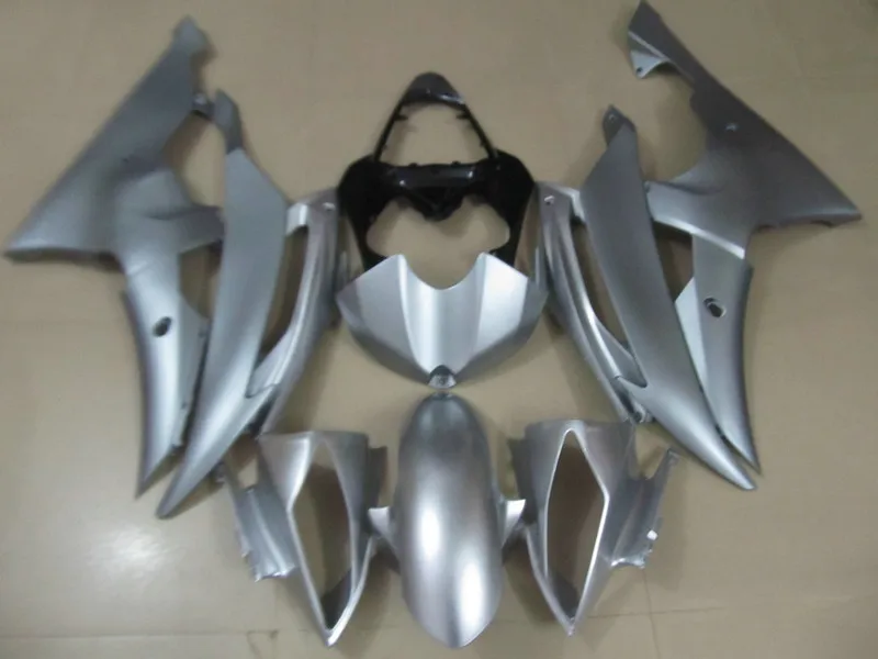 Комплект обтекателей под давлением для YAMAHA YZFR6 08 09 10 12 15 YZF R6 YZF600 2008 2010 2012 1015 ABS серый