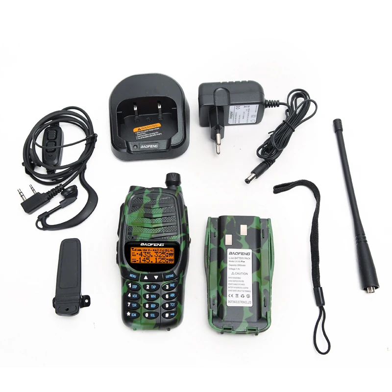 Baofeng UV-X9 Plus мощная рация Triple 10 Вт/4 Вт/1 Вт Dual PTT VHF/UHF Band Ham портативная CB радио +