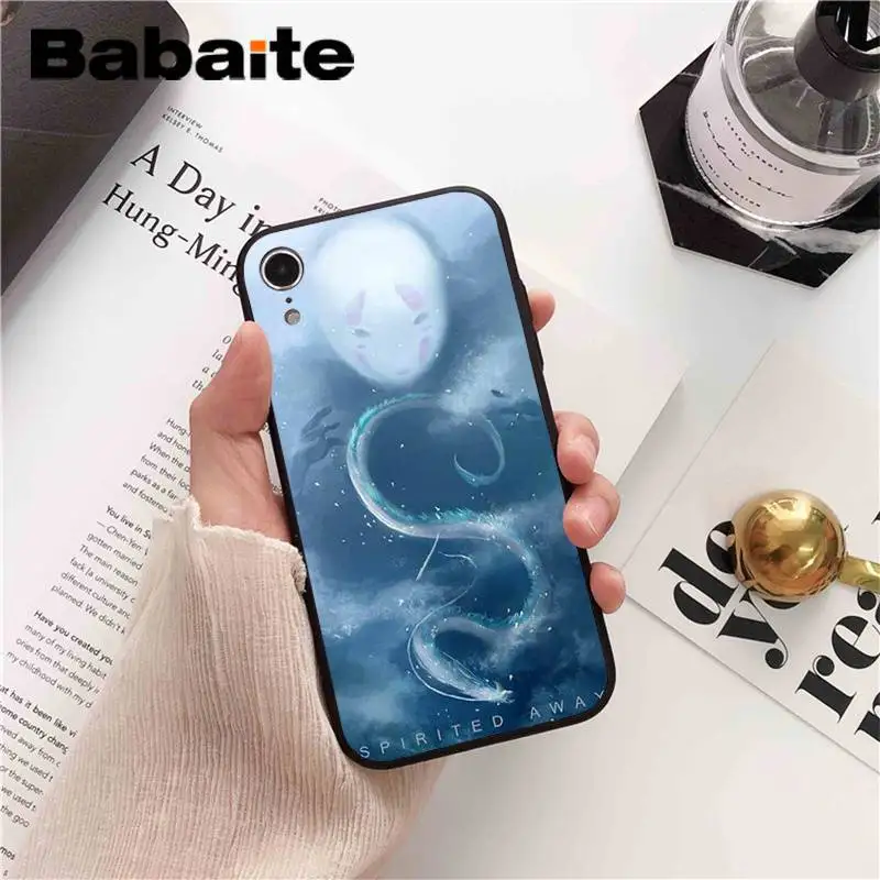 A9 Babaite МИЛЫЙ Тоторо Унесенные призраками аниме Ghibli Миядзаки PhoneCase для iPhone8 7 6 6S 6plus 5 5S SE XR X XS MAX 11 11pro 11promax - Цвет: A9