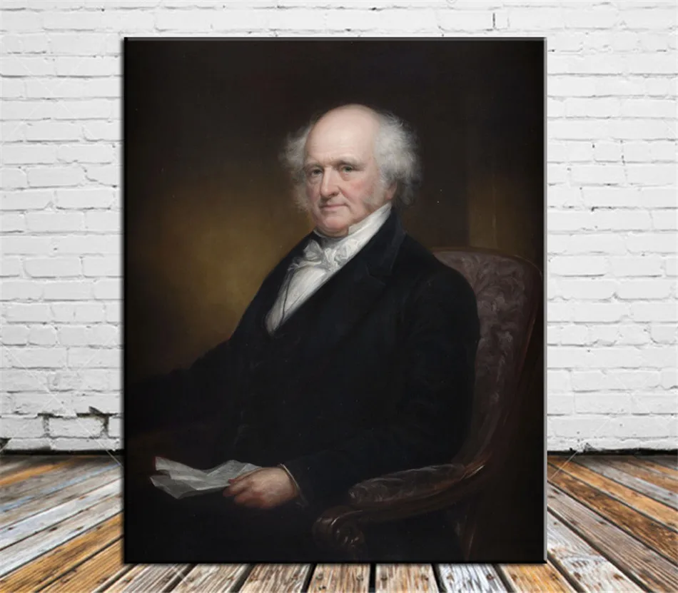 Martin Van Buren HD Печать холст Картина Современный домашний декор для стен дома Декор
