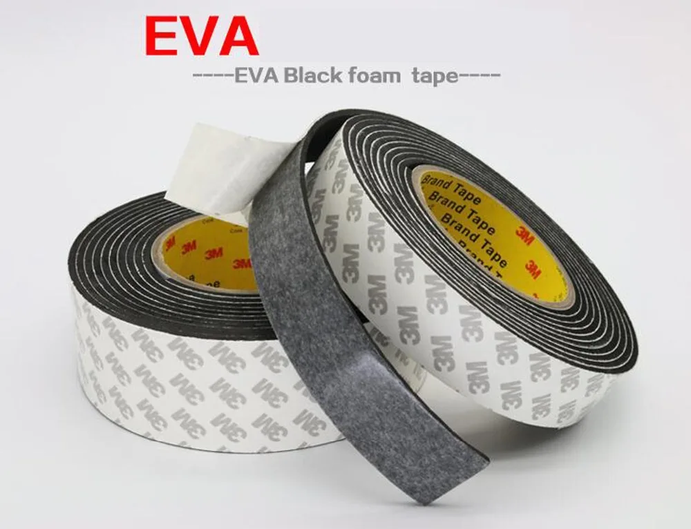 1 рулон 3 м Eva пенопластовая клейкая лента односторонняя 15/20/25/30/40/50/60/80/100 мм W x 4/5 M L