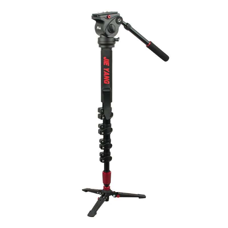 

JieYang JY0516 carbon fiber Professional Monopod For Video & Camera / Tripod For Video / Tripods Fluid Head Damping Accessories