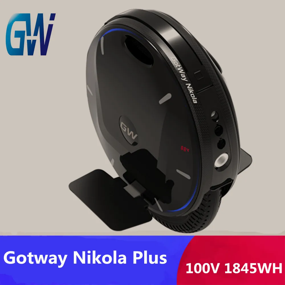Электрический Одноколесный велосипед Gotway Nikola Plus 100 в 1845WH 2000 Вт максимальная