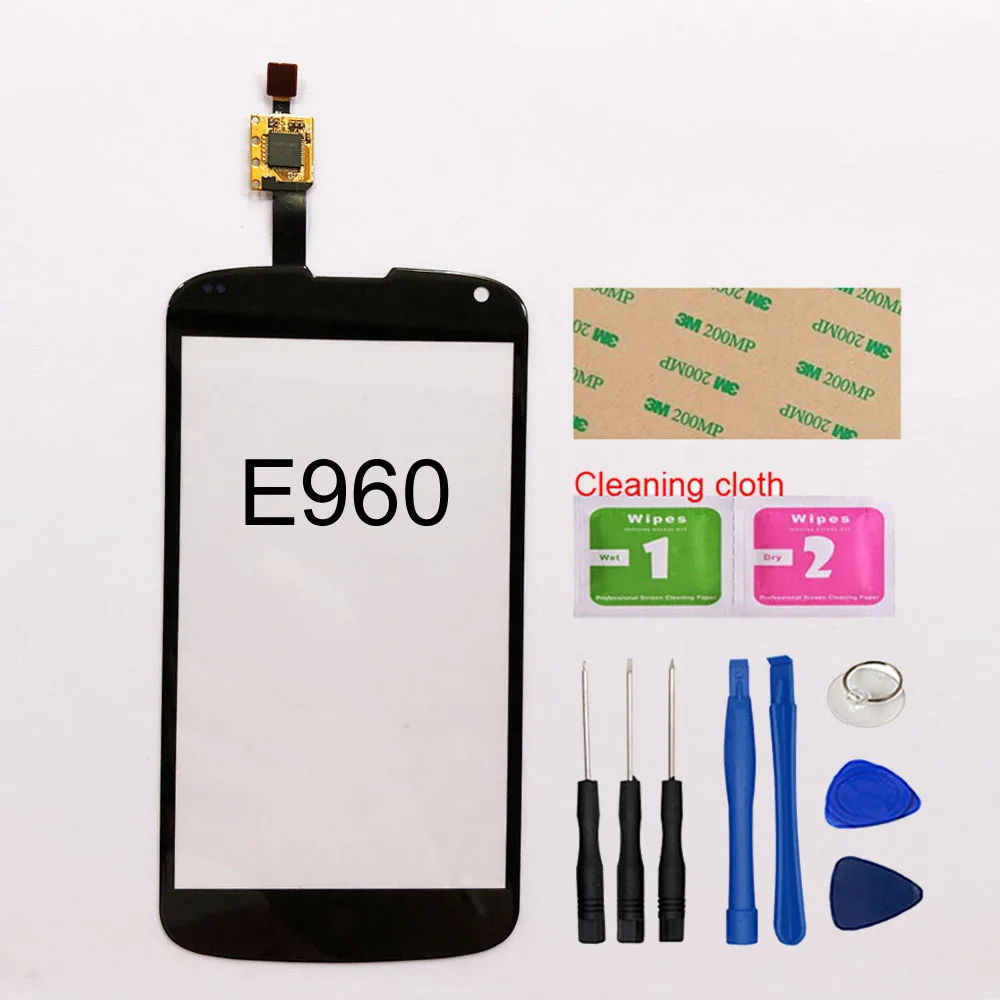 4,7 ''для LG E960 Google Nexus 4 E960 сенсорный экран дигитайзер сенсор сенсорный экран замена панели - Цвет: Black And Tools