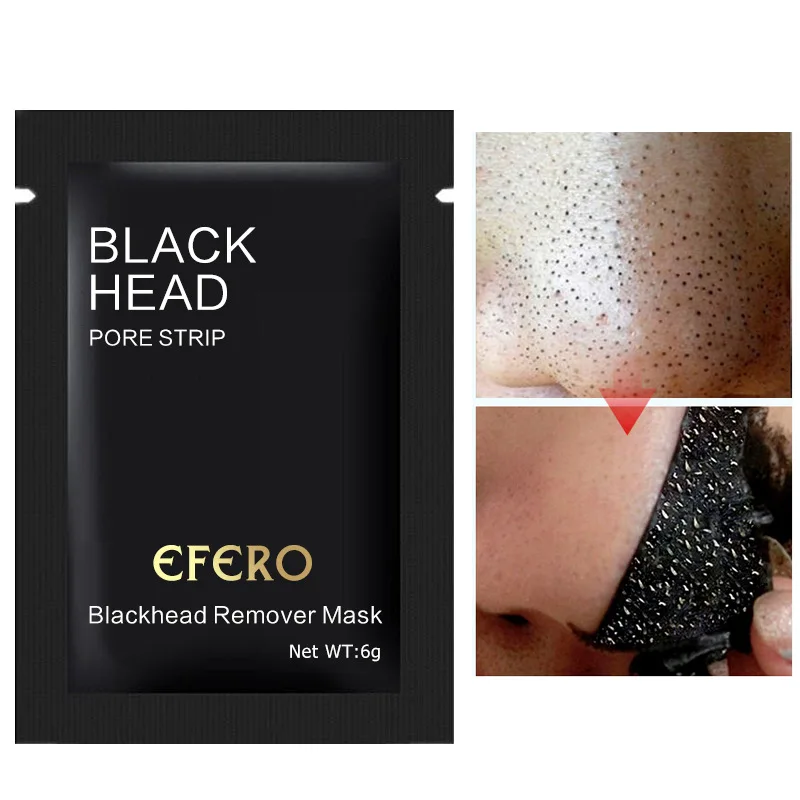 

10 Pcs Bamboo Charcoal Blackhead Remover Peel Off Mask Deep Cleaning Black Masks SK88