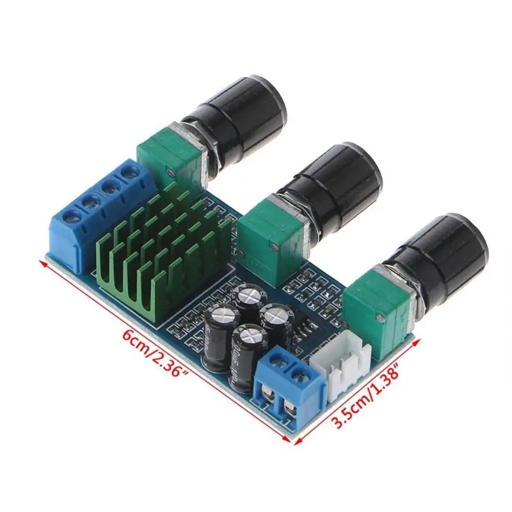 DC12 24V двухканальный цифровой аудио TPA3116D2 80 Вт x 2 модуль усилителя высоких