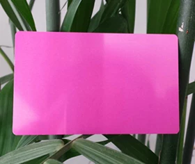 0.2mm Blank Metal Plate Name Card Laser Engraving Printing Sublimation Transfer DIY Six colors