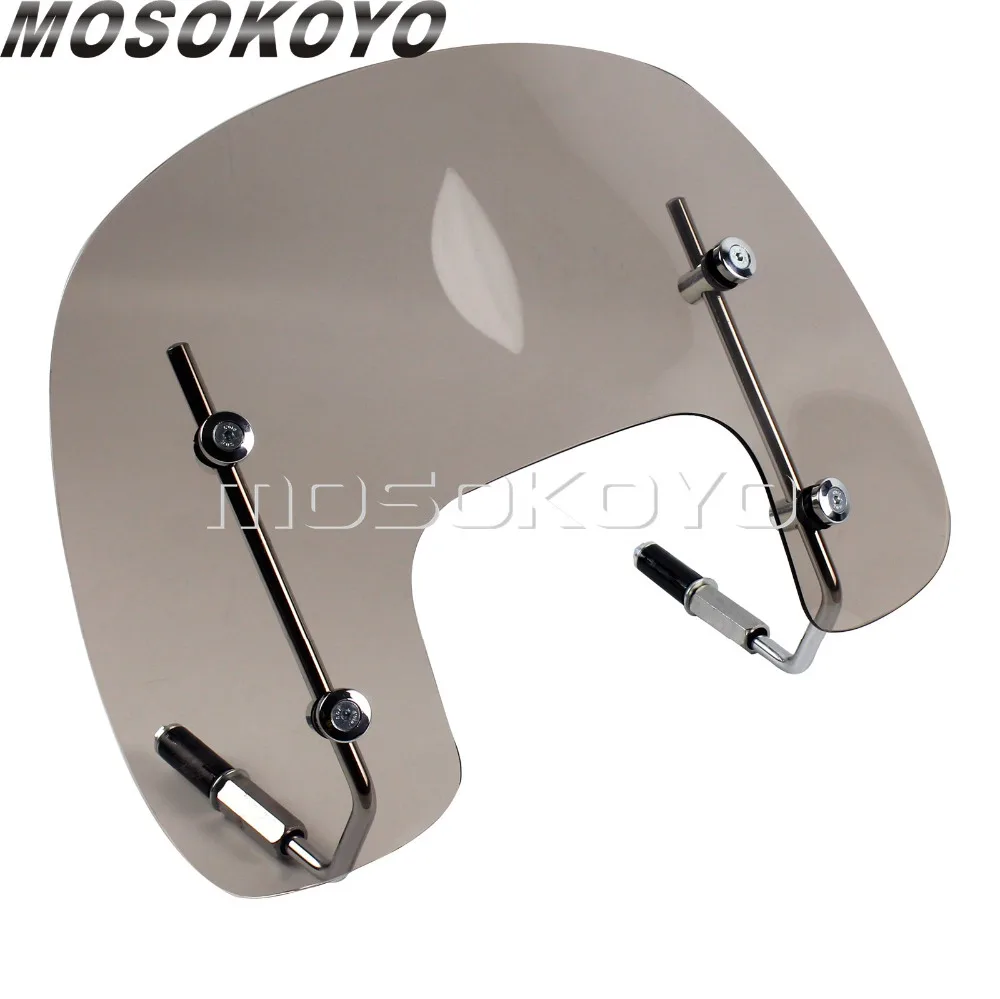 Мотоцикл Дым лобовое стекло скутер ветер экран Ветер Дефлектор для Vespa S 125 болт на
