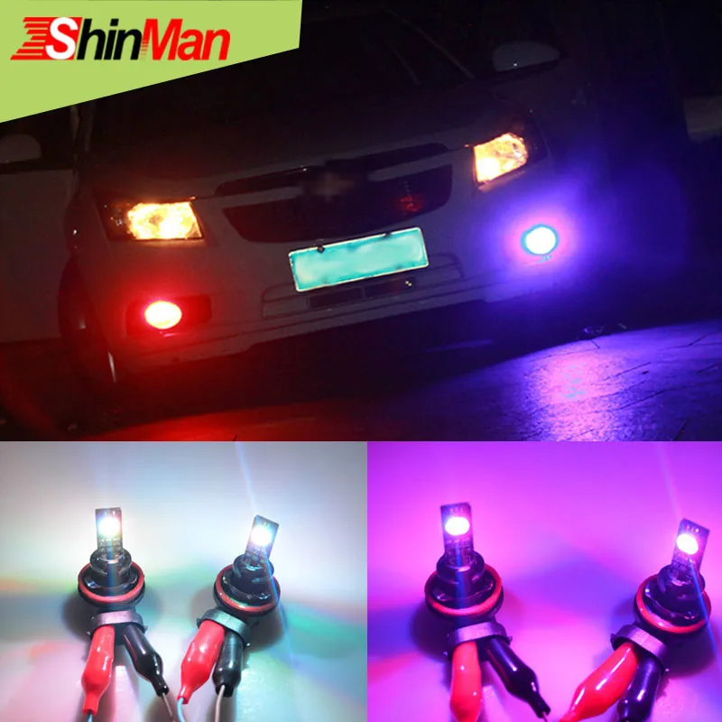 ShinMan безошибочный RGB18 режим автомобильный автомобиль авто LED для FORD Focus 2 3 Fiesta Fusion ST