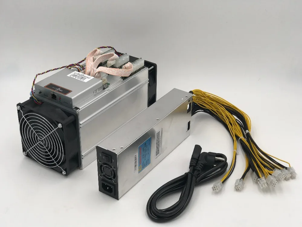 Майнер KUANGCHENG AntMeinr V9 4-й с блоком питания Asic 16nm Btc машина для майнинга биткоинов