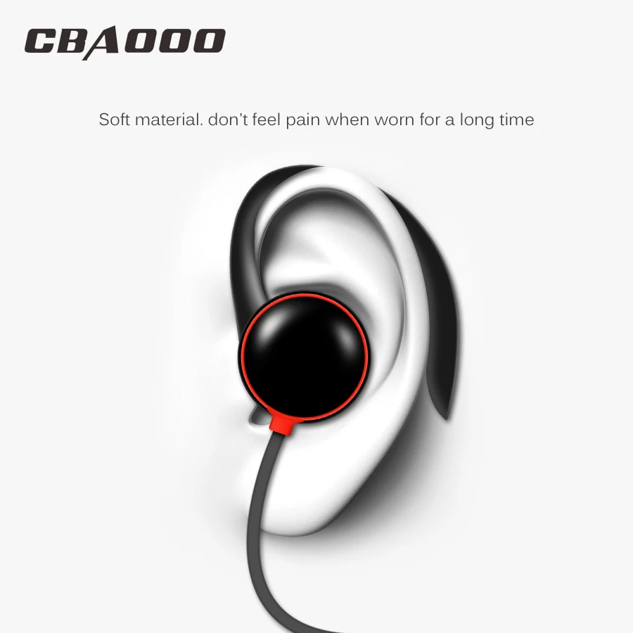 Беспроводные Bluetooth наушники CBAOOO музыкальные спортивные стереонаушники с басами