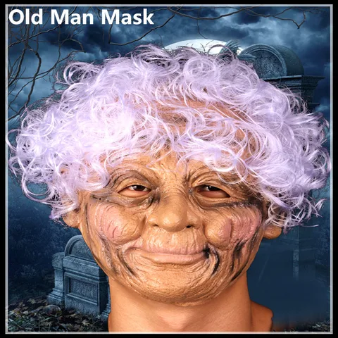 Реалистичная фигурная маска для пожилых женщин и мам