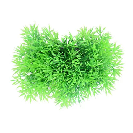 Green Искусственный аквариум с травой Декор водяные сорняки орнамент растения аквариум украшения и украшения 3 цвета 1 шт - Цвет: Green