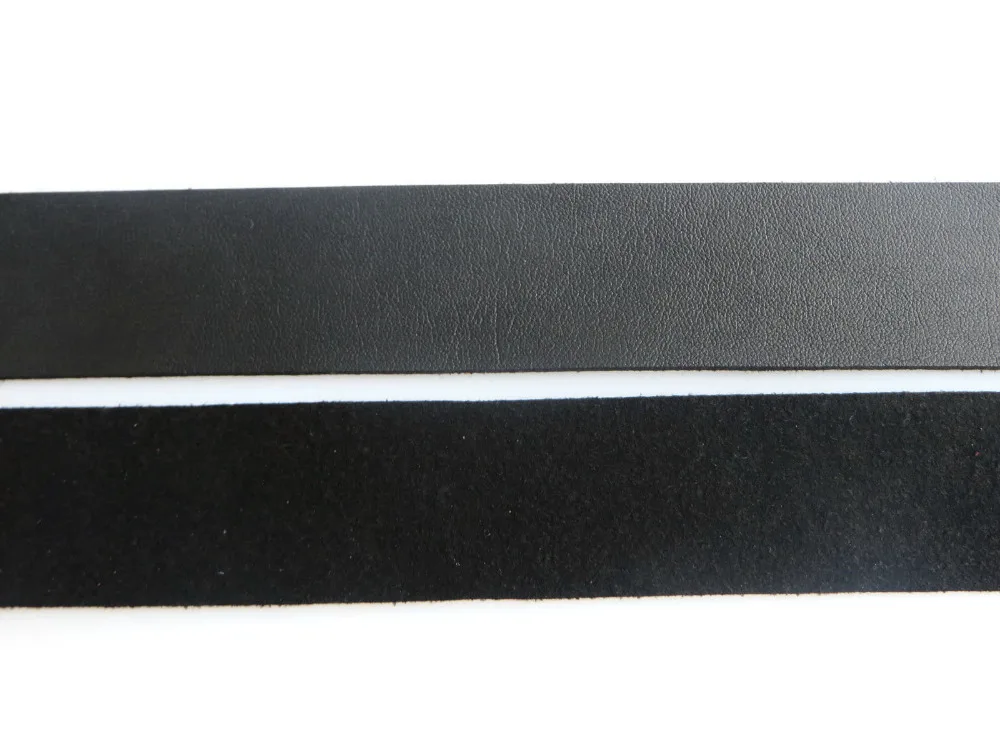 Лента из искусственной кожи и замшевого шнура плоская черная/коричневая лента с