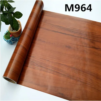 Новый 100 м * 90 см домашний Декор ПВХ древесины утолщение Пленка Боинг обои