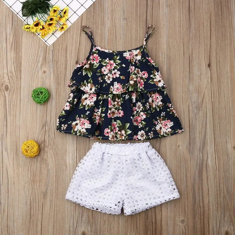 Британская летняя одежда для маленьких девочек шифоновый жилет на бретелях с