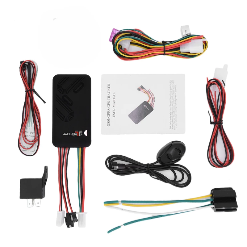 Мини GPS-трекер для автомобиля GT06 GSM GPRS трекер мотоцикла отслеживающее устройство