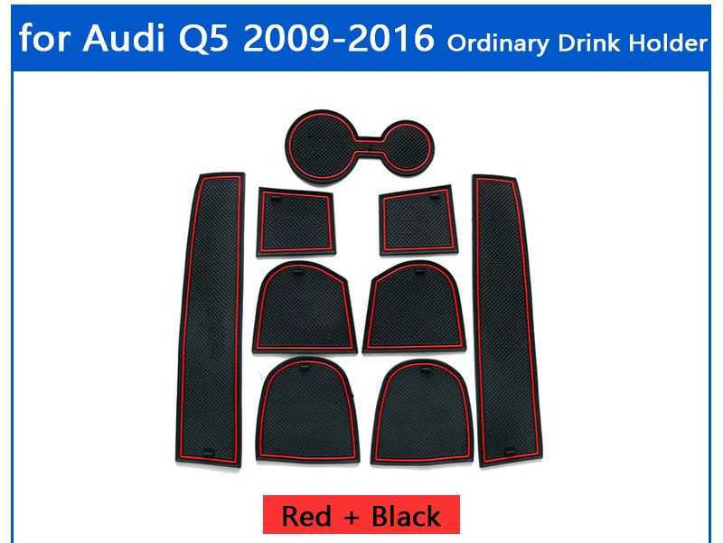 Противоскользящий резиновый коврик для подушки на дверь Audi Q5 8R 2009 2010 2011 2012 2013 2014