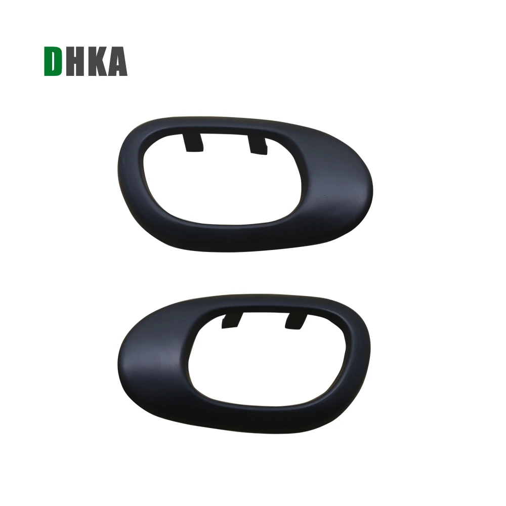 Dhka внутри интерьер дверная ручка чехол для PEUGEOT 206 207 1998 1999 2000 2001 2002 2003 2004 2005 2006 OEM: RH: