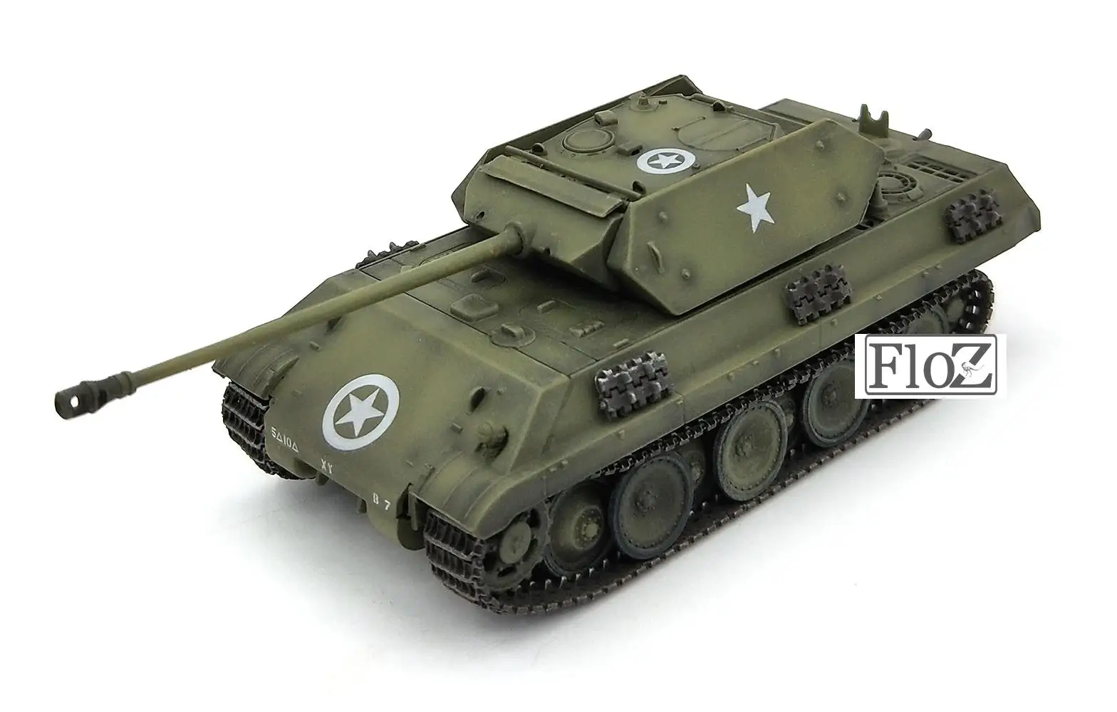 Дракон Второй мировой войны немецкий Ersatz M10s-Пантеры в маскировке 1/72 Танк модель