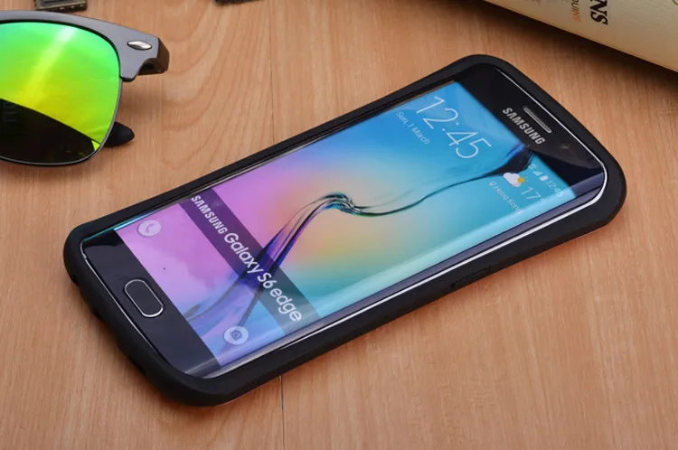 Чехол для samsung S6 край в Корейском стиле ударостойкий Iface корпус Жёсткие Чехлы