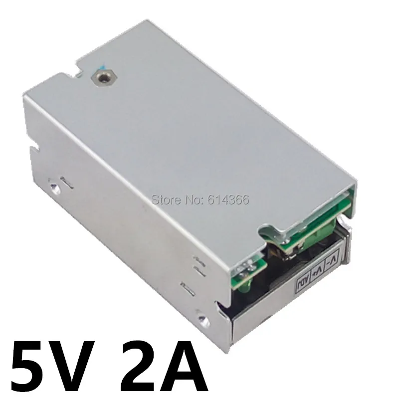 5 в 2 а 10 Вт импульсный питания драйвер для светодиодной ленты AC 100 240 вход DC 5V