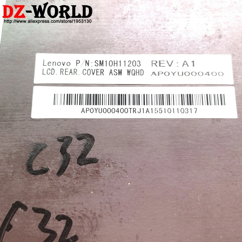 /Orig ЖК Дисплей задняя крышка для ThinkPad T460S T470S WQHD 2560*1440 Верхняя панель дисплея экран в виде ракушки 00JT994 SM10H11203