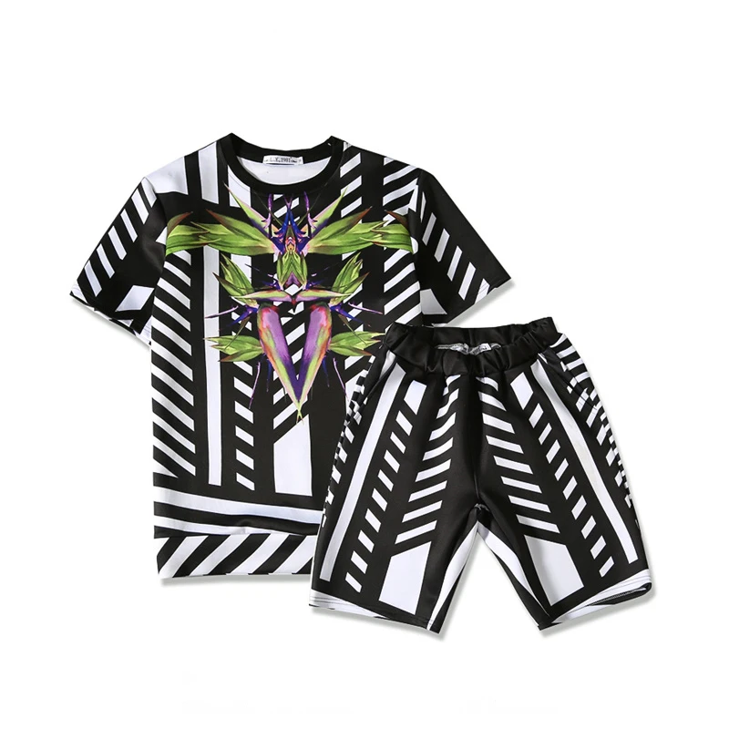 Летняя футболка модная хлопковая Футболка с космическим принтом Медуза крутая