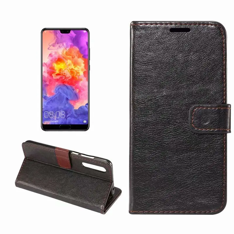 Для Huawei P20 PRO кожаный чехол для Mate 10 Pro флип-кошелек чехол-подставка lite полная
