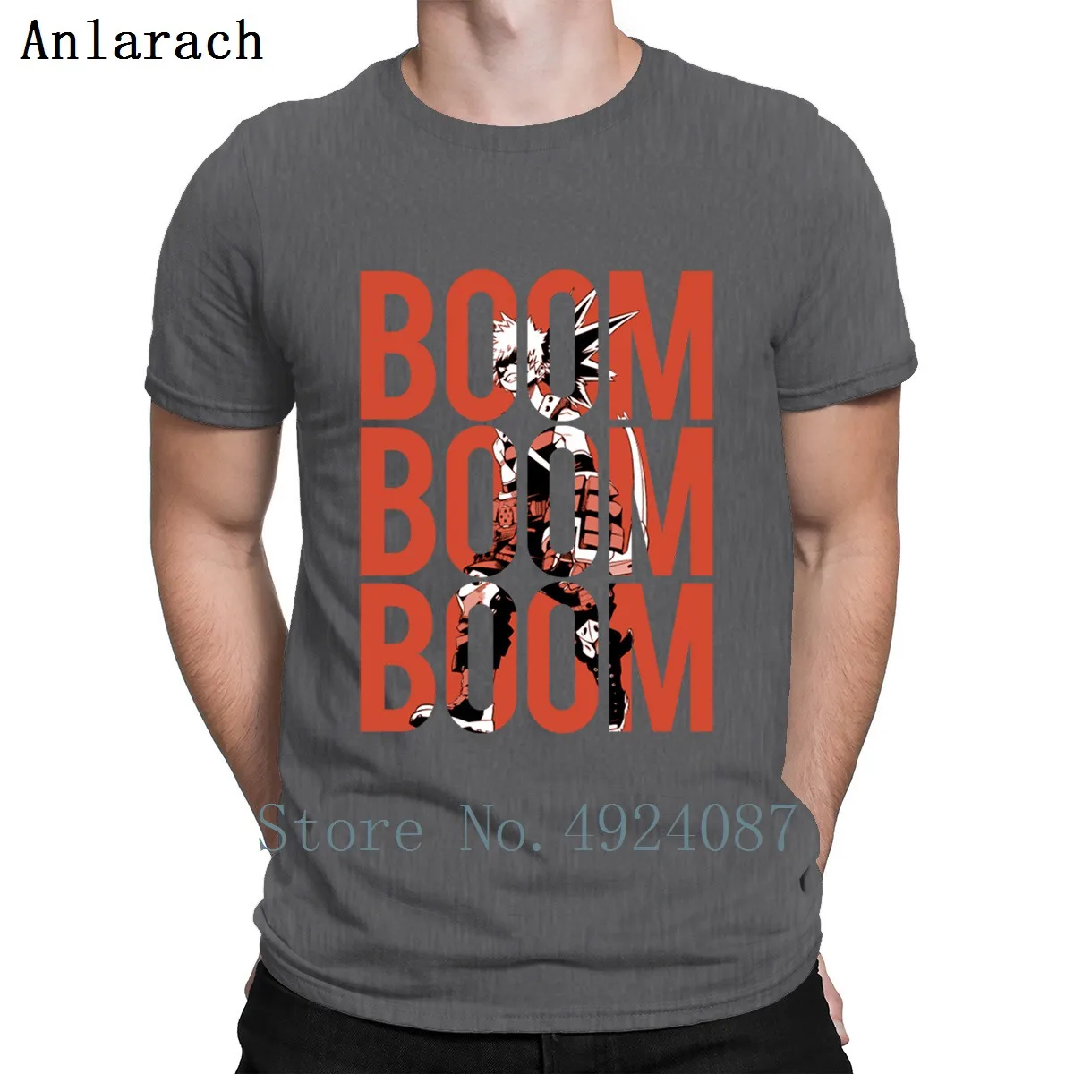 Футболка Boom Bakugou Katsuki сайты весенняя одежда мужские топы футболка хлопковая