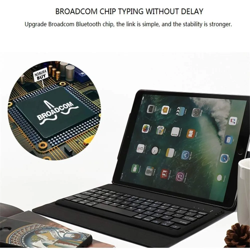Чехол для клавиатуры с держателем карандаша iPad Pro 12 9/11 2018 Автоматический Режим