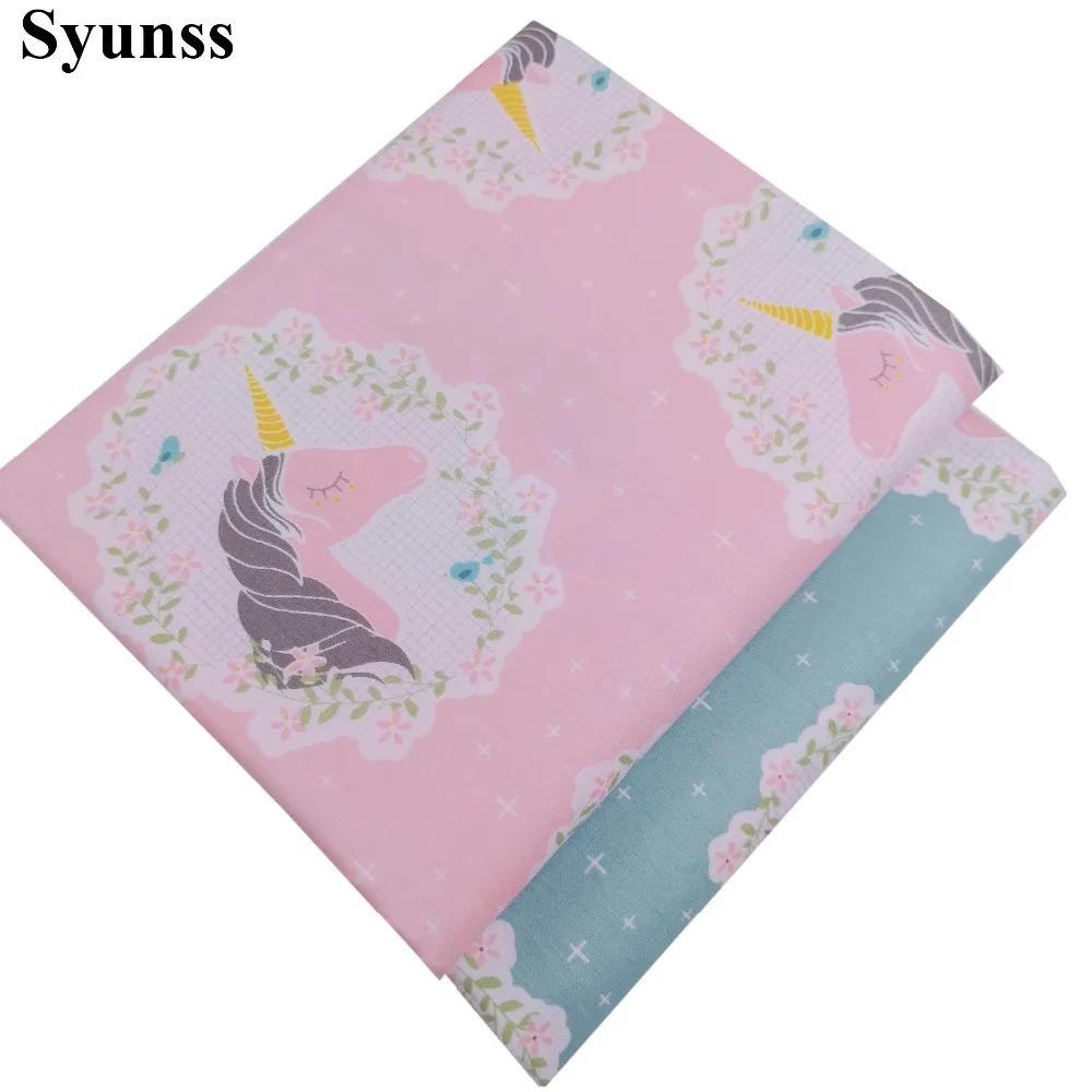 Syunss Diy Лоскутная Ткань для квилтинга детские кроватки подушки платья ткань шитья