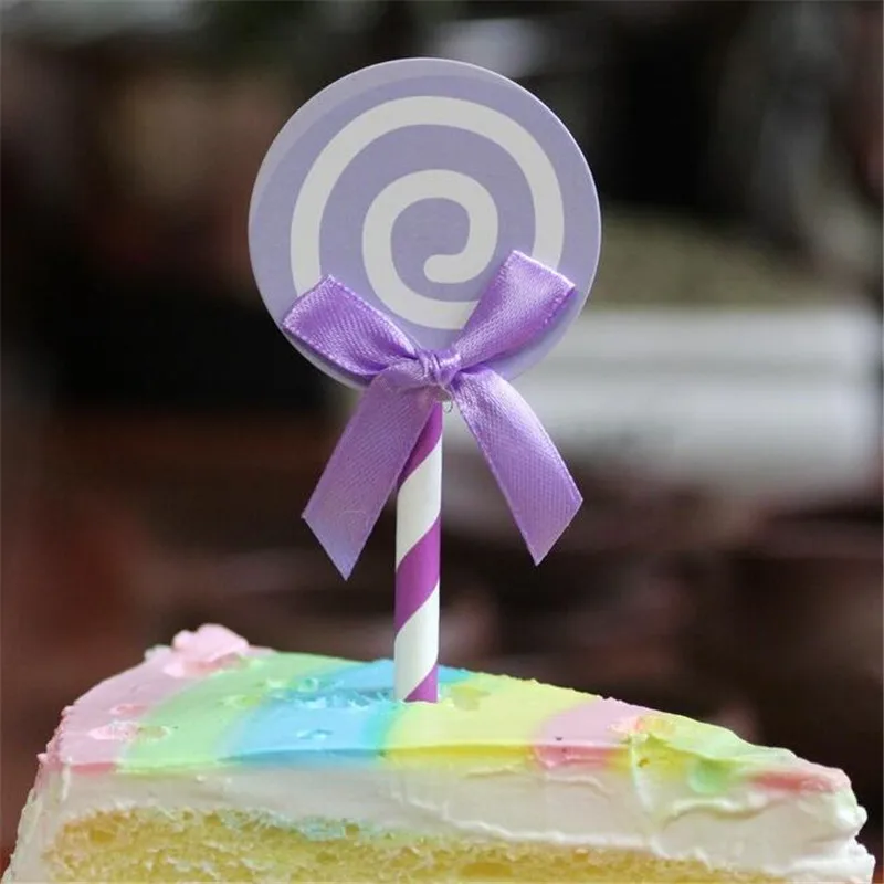30 шт/набор свадебных тортов love line paper card color леденцы и украшения на день