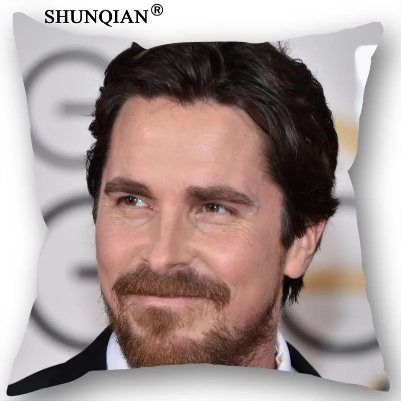 Лучший Кристиан Бэйл декоративная Свадебные наволочки наволочка на заказ
