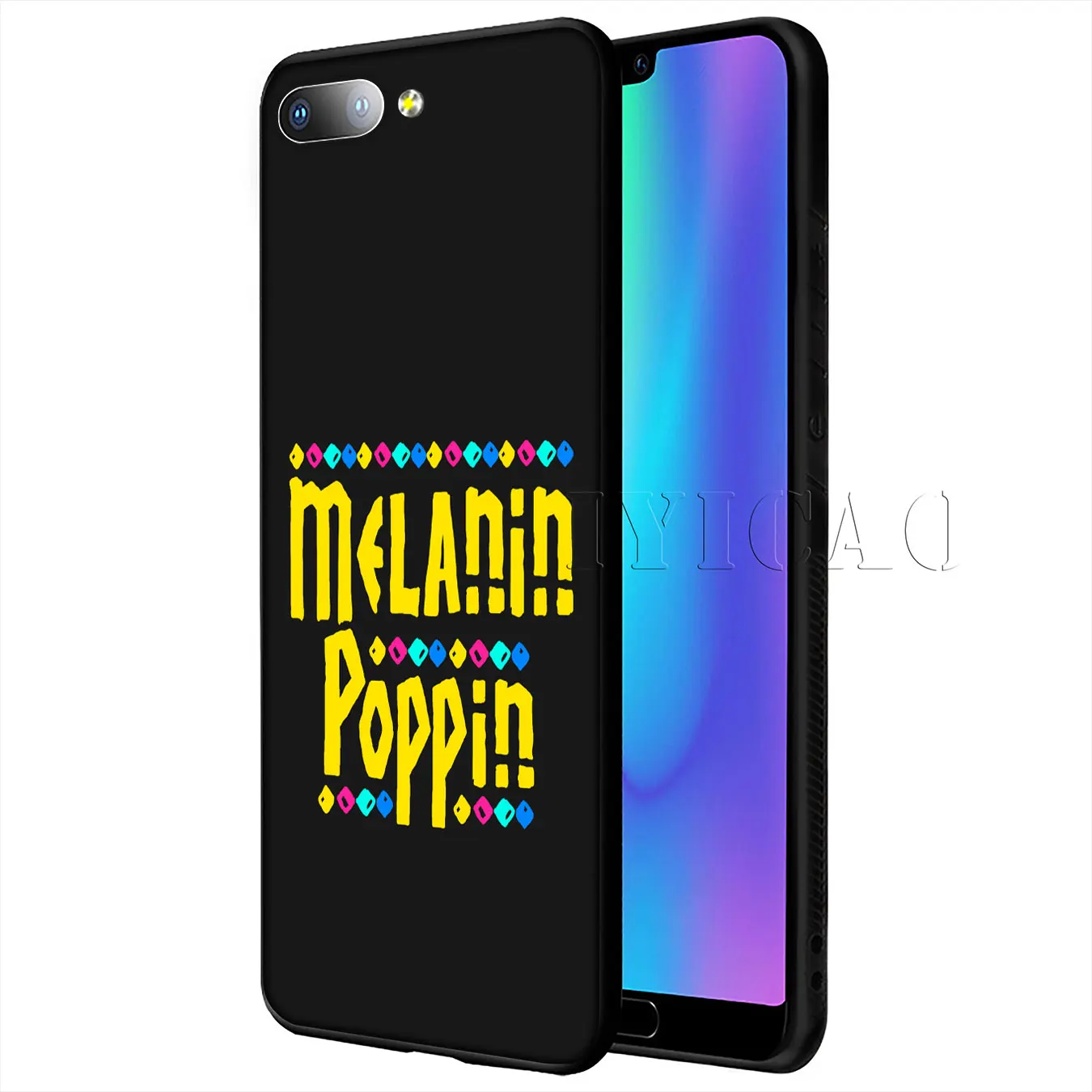 Мягкий силиконовый чехол IYICAO 2bunz Melanin Poppin Aba для huawei Y9 Y7 Y6 Prime 2019 Honor 20 8C 8X8 9 9X10 Lite 7C 7X 7A