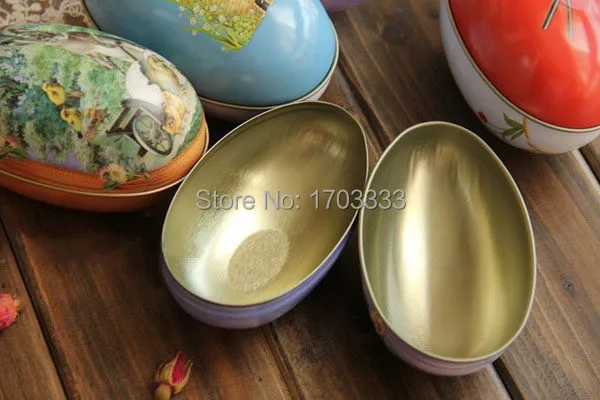 2016 Новые Пасхальные украшения кабошоны Модные яйца Оловянная коробка для