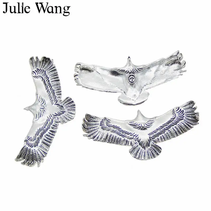 Браслеты Julie Wang из сплава в виде летающего орла подвески античном стиле