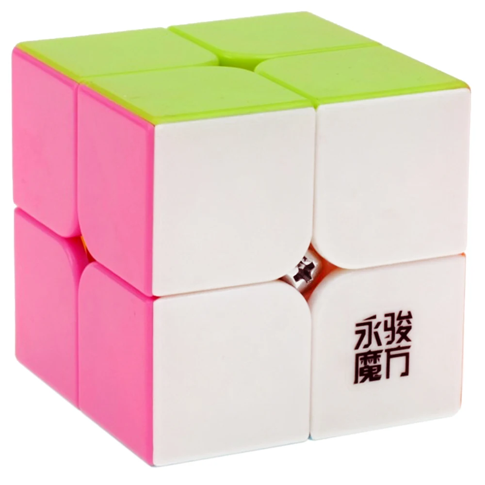YongJun's Magic Cubes 2*2 YJ YuPo speed Puzzle Cube 2x2x2 Professional Cubos Megico 5 см 2 слоя антистресс | Игрушки и