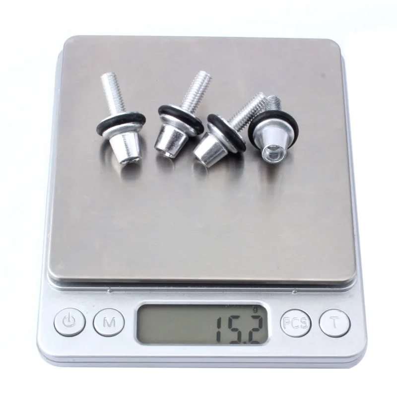MUQZI 4PCS Fixed Gear Road Bike Aluminum Alloy V Brake Clamp Adjustment Screw M6 Line | Спорт и развлечения