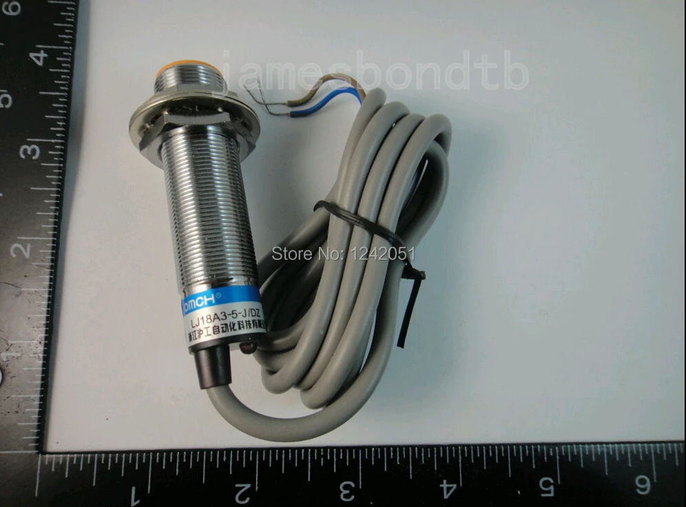 

5PCS Proximity switch LJ18A3-5-J/DZ AC 90-250V 2-wire NC 5mm detective distance