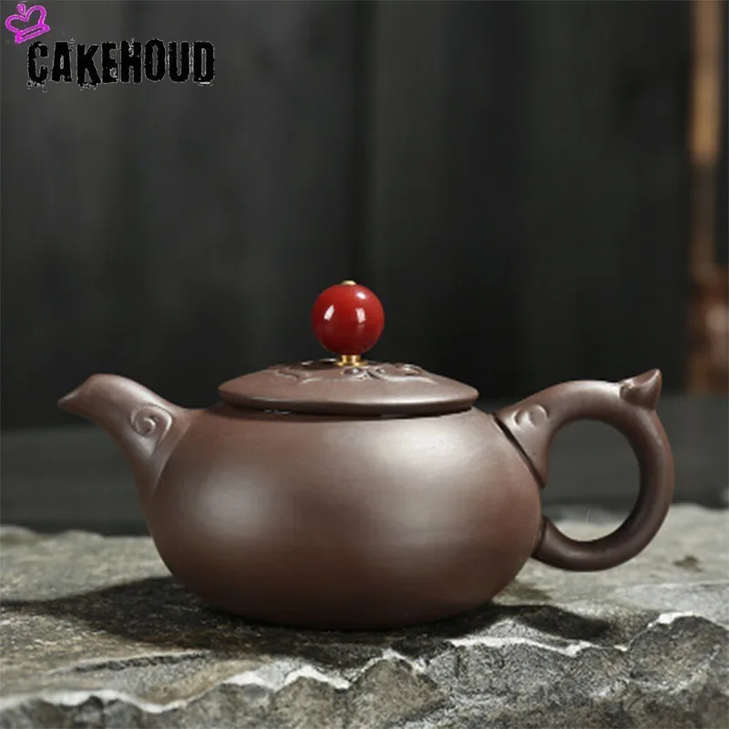 CAKEHOUD Китай Исин традиционный ручной работы фиолетовый; песок керамический чайник с фильтром Pu'er чайный набор кунг-фу керамический Глиняный Чайник